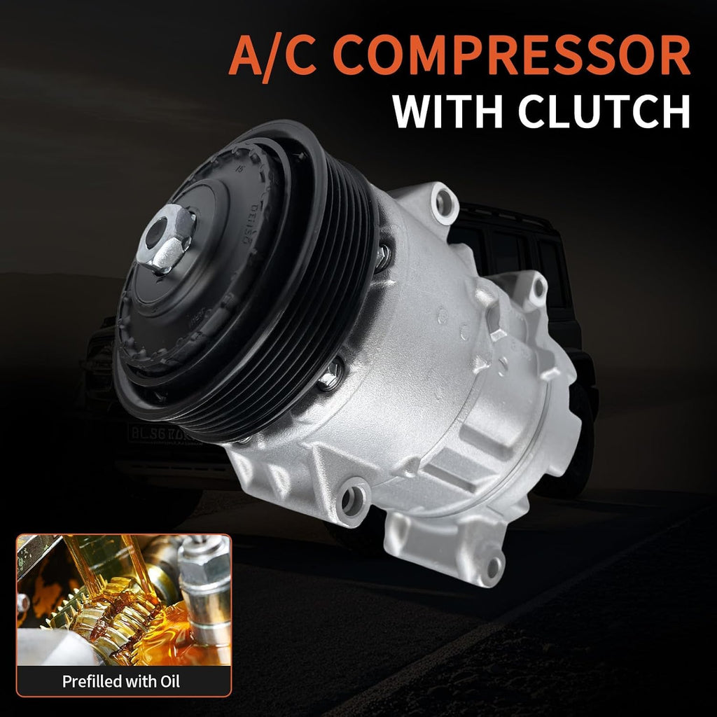 A/C Compressor with Clutch for Toyota Camry 2.5L 2012-2017,CO 11303C