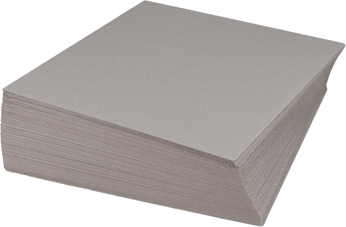 Chipboard Sheets, 12 x 12 Inch, 60 Pack, Gray, 1.2mm Thick