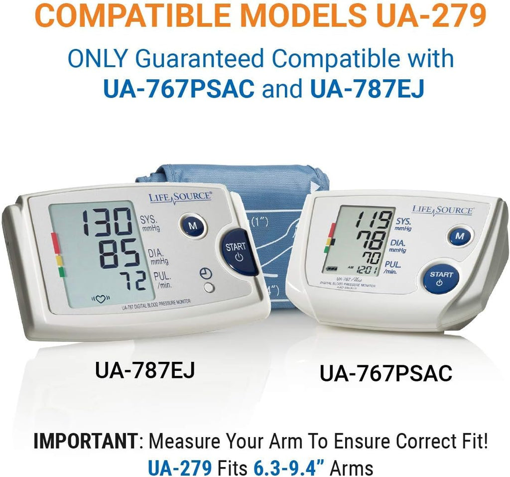 LifeSource Small Replacement Cuff for Blood Pressure Monitors (UA-279)