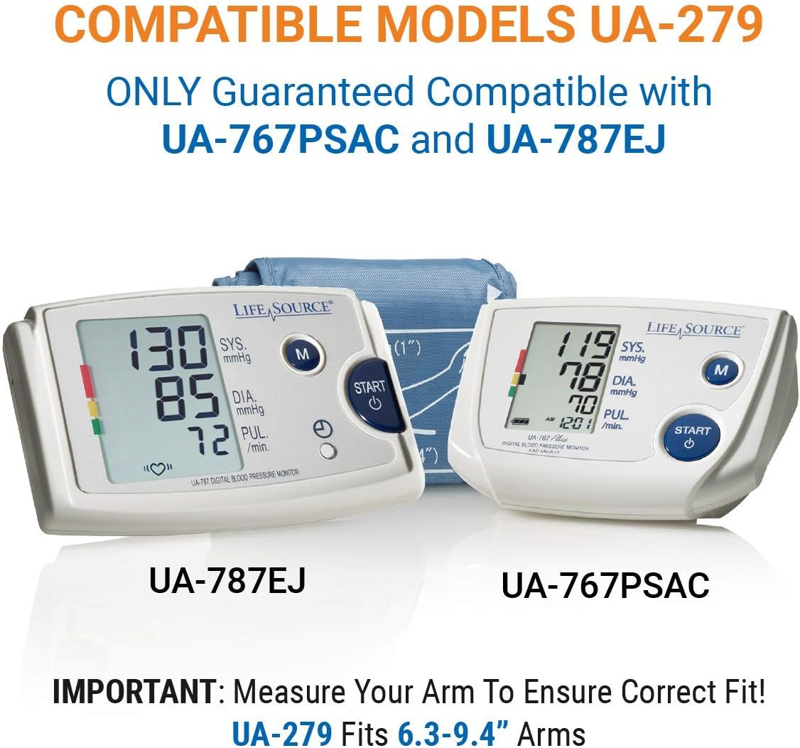 LifeSource Small Replacement Cuff for Blood Pressure Monitors (UA-279)