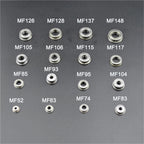 MF63 MF93 MF74 MF84 MF104 MF85 MF95 MF105ZZ MF115 MF106 ZZ Ball Flange Bearings 10Pcs(MF84 4x8x3mm)
