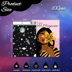 Cute Poly Mailers 6x9 Inch 100 Pcs, Planets Printed