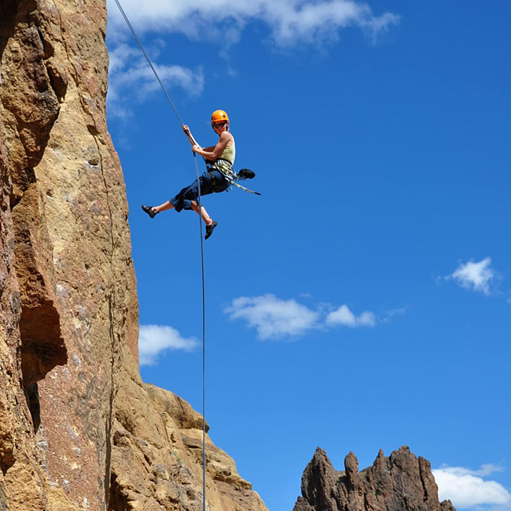 40KN Rescue Figure 8 Descender Belay Rappel Equipment Belay Rock Climbing Rigging Plate 7075 Aluminum Alloy for