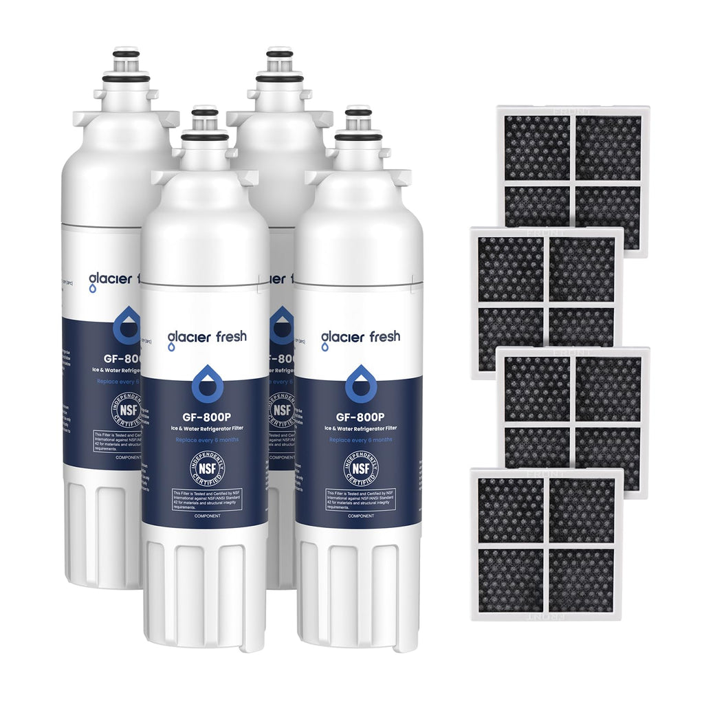 Replacement for LT800P LG Refrigerator Water Filter 4 Pack