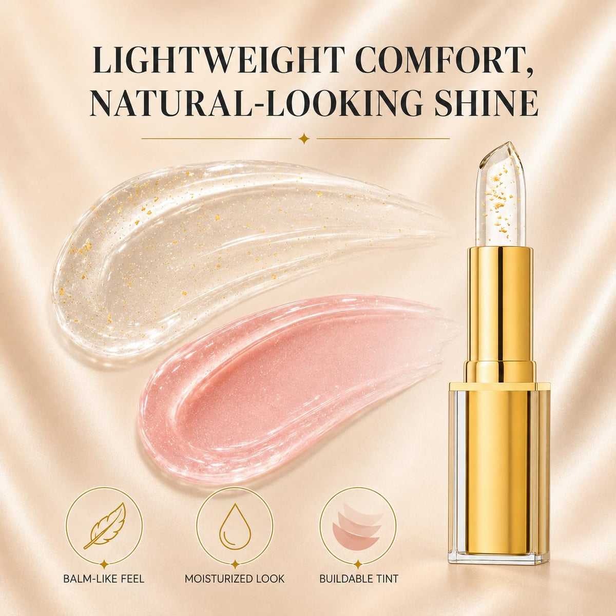 Lipstick, Lipstick for Mature Lips, Non-Sticky Formula