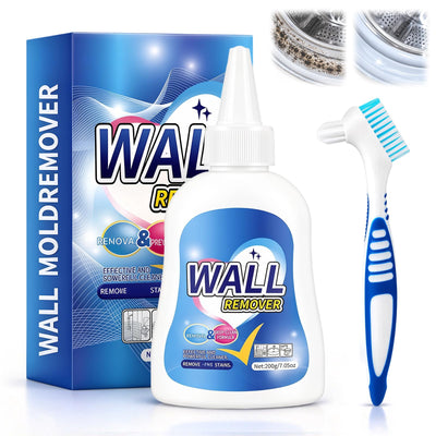 Mold Stain Remover Gel - 7.05 FL oz Heavy Duty for Walls, Heavy-Duty Household Cleaner, Grout,Shower & Washer Gasket