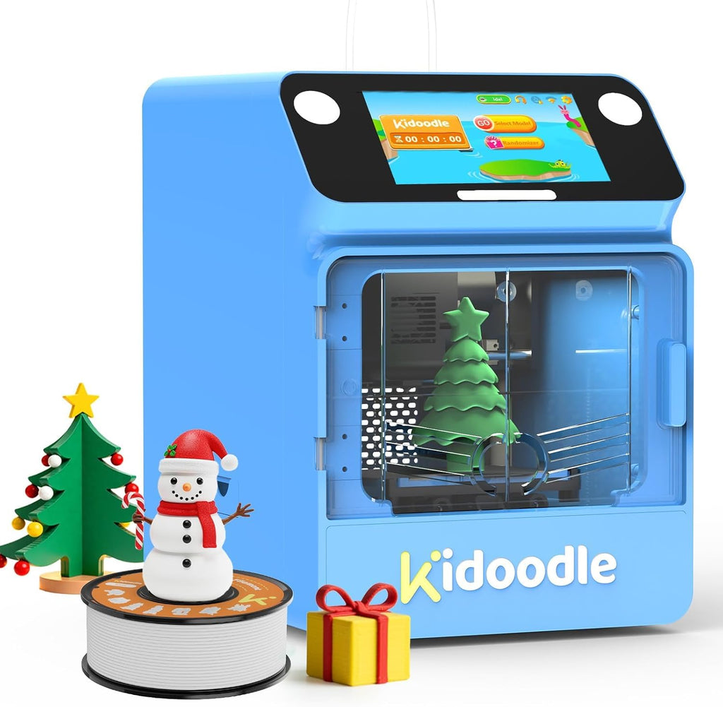 Kidoodle 3D Printer for Kids - Toy 3D Printers, Huge Toy Library Weekly Update, Wi-Fi & App Control, Up to 600mm/s