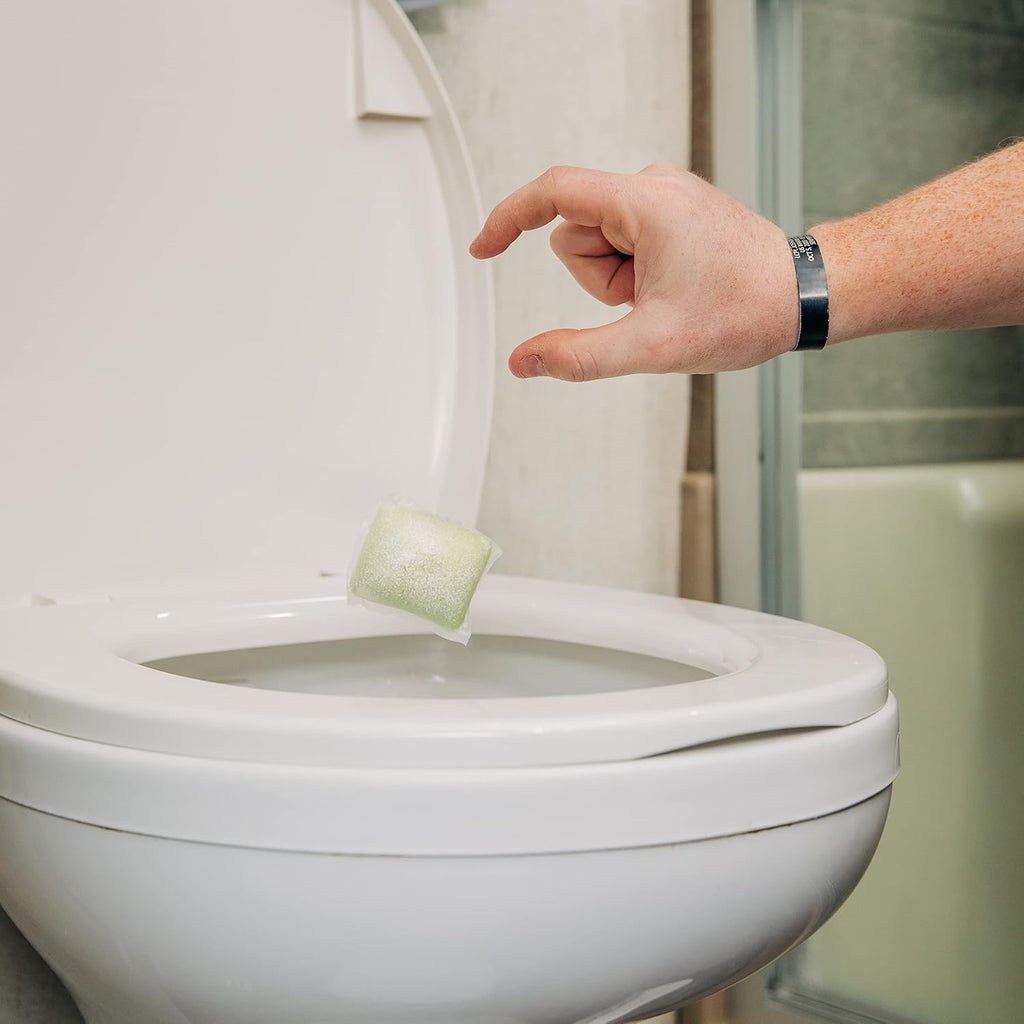 TST RV Toilet Treatment Drop-INs - Control Unwanted Odors and Break Down Waste and Tissue - Safe Septic Tank