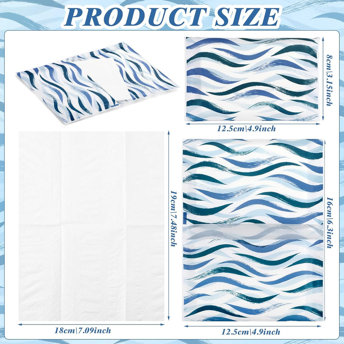 100 Pack Pocket Tissues, 3 Ply Travel Size Pocket Tissues