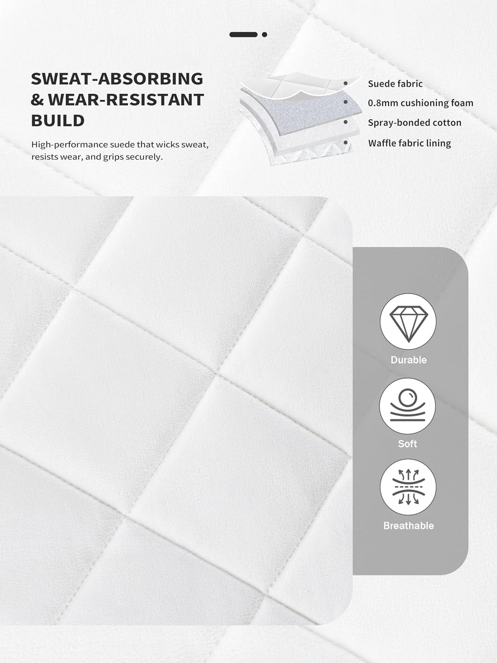 English Saddle Pad for Horse Riding, All Purpose Saddle Pad