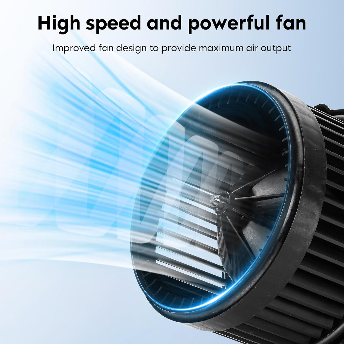 HVAC Heater Blower Motor with Fan for 12-15 Chevy Captiva Sport/06-17 Equinox/10-17 GMC Terrain/06-09 Pontiac Torrent/08-10 Saturn Vue Replaces for 700211 15781505