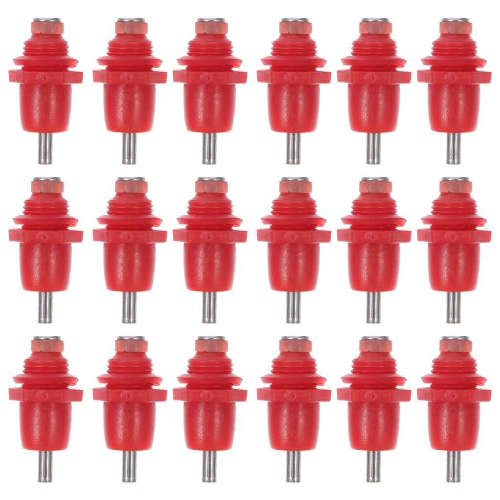 20pcs Chicken Water Nipples Steel PVC Automatic Poultry Waterer Kit