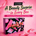 Makeup Set Box, Assorted Makeup & Cosmetics Gift Box Worth $140, Beauty Set with Eyeshadow Palettes, Face Makeup