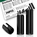240PCS Metric Roll Pin Assortment, Slotted Spring Pins M1.5-M6
