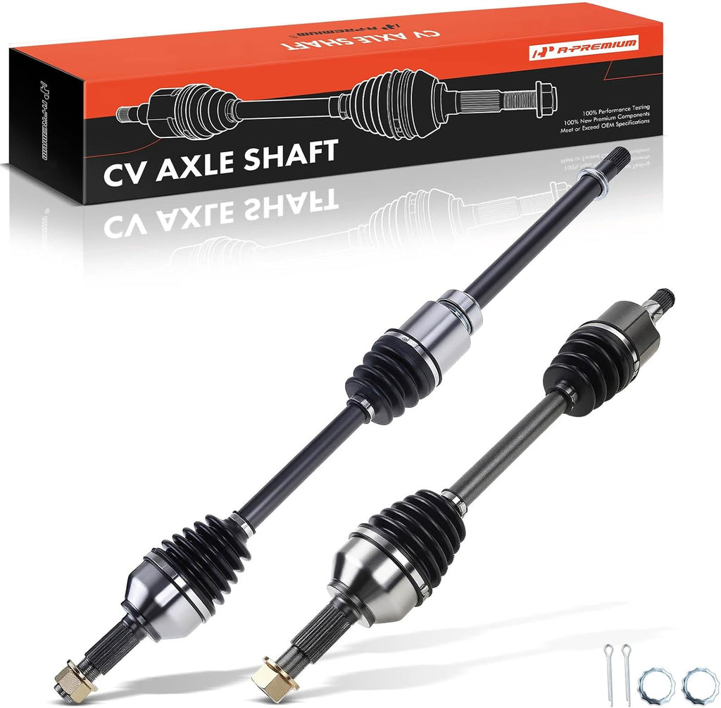 A-Premium Set of 2 Front CV Axle Shaft Assembly