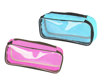 Travel Bag for Lifevac Home Kit Travel Kit First Aid Kit Accessory Pouches - Zippered Bag/Transparent Window - Set of