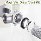LATING Magnetic Dryer Vent Connector Kit for 90 Degree Venting