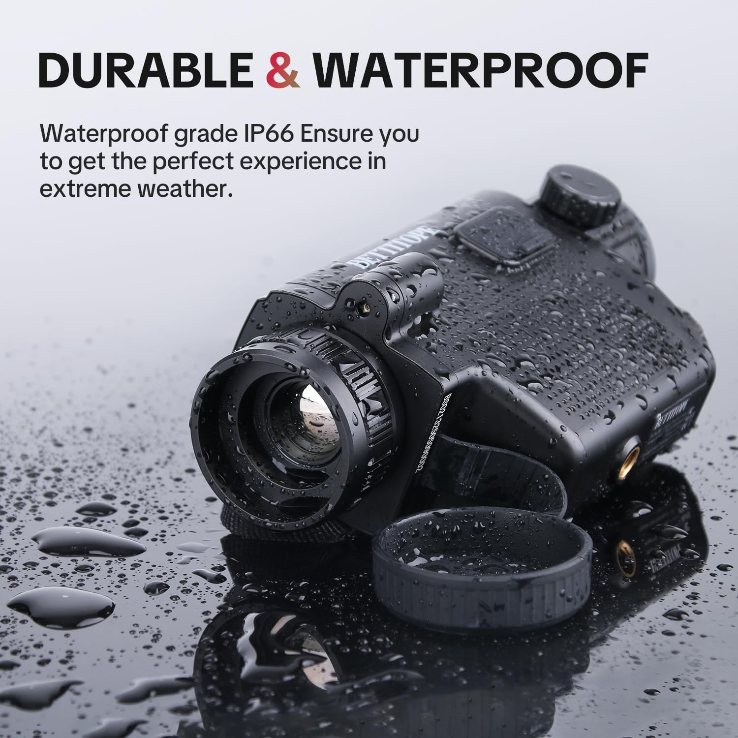 BS02-13 Thermal Imaging Monocular, 256 x 192 IR Resolution, 13mm Lens 50Hz Thermal Night Vision, Supports Wireless