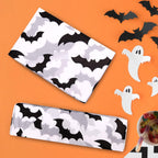 Large Black Bat Tissue Paper Bulk, 28 x 20 Inch
