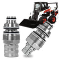 6679837 6680018 Hydraulic Coupler Set Compatible with Bobcat