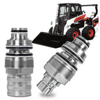 6679837 6680018 Hydraulic Coupler Set Compatible with Bobcat