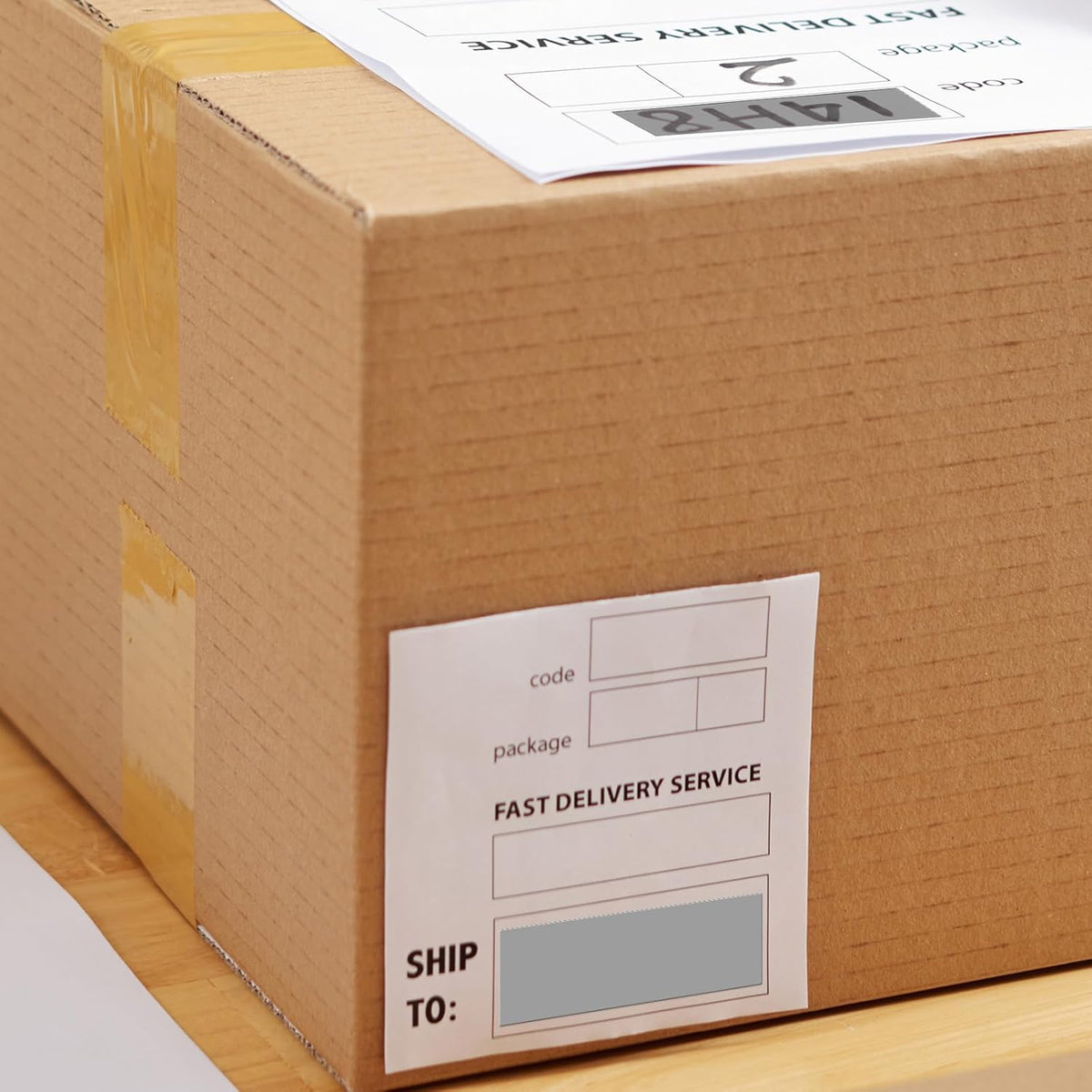Grey Rectangle Labels 3" x 1" Color Coding Stickers Roll 500 Pcs