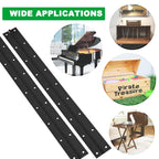4Pack 16” Heavy Duty Piano Hinge Stainless Black Continuous & Piano Hinges