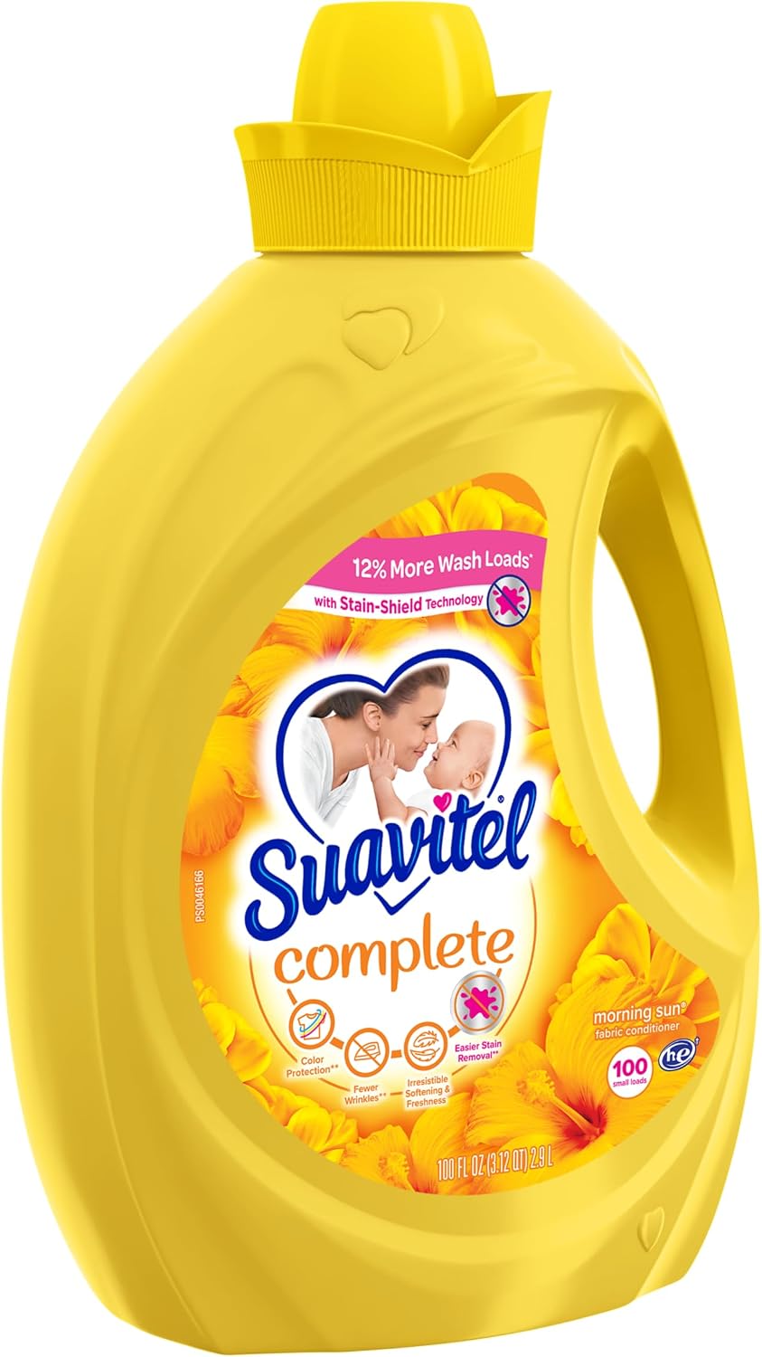 Complete Liquid Fabric Softener, Morning Sun Scent, 100 fl oz