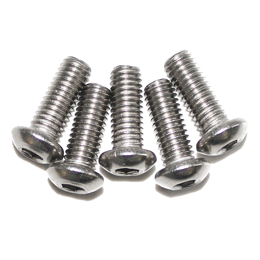 Fullerkreg M4-0.70 x 16mm Button Head Socket Cap Bolts, 100 Pcs