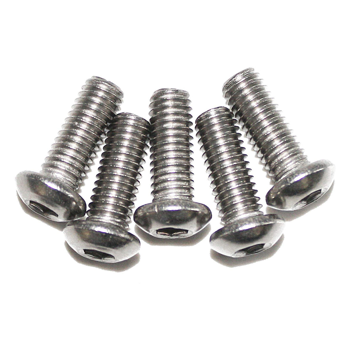 Fullerkreg M4-0.70 x 16mm Button Head Socket Cap Bolts, 100 Pcs