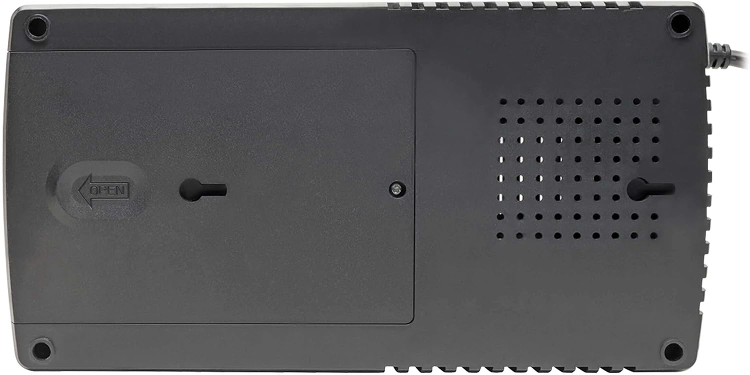 Eaton Tripp Lite AVR550U 550VA UPS 300W Battery Backup Surge Protector AVR | 8 Outlets, Replaceable Battery, 5ft