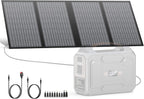 60W Portable Solar Panels, Foldable Solar Panel Charger for Power Station | Foldable Solar Panel High Efficiency with