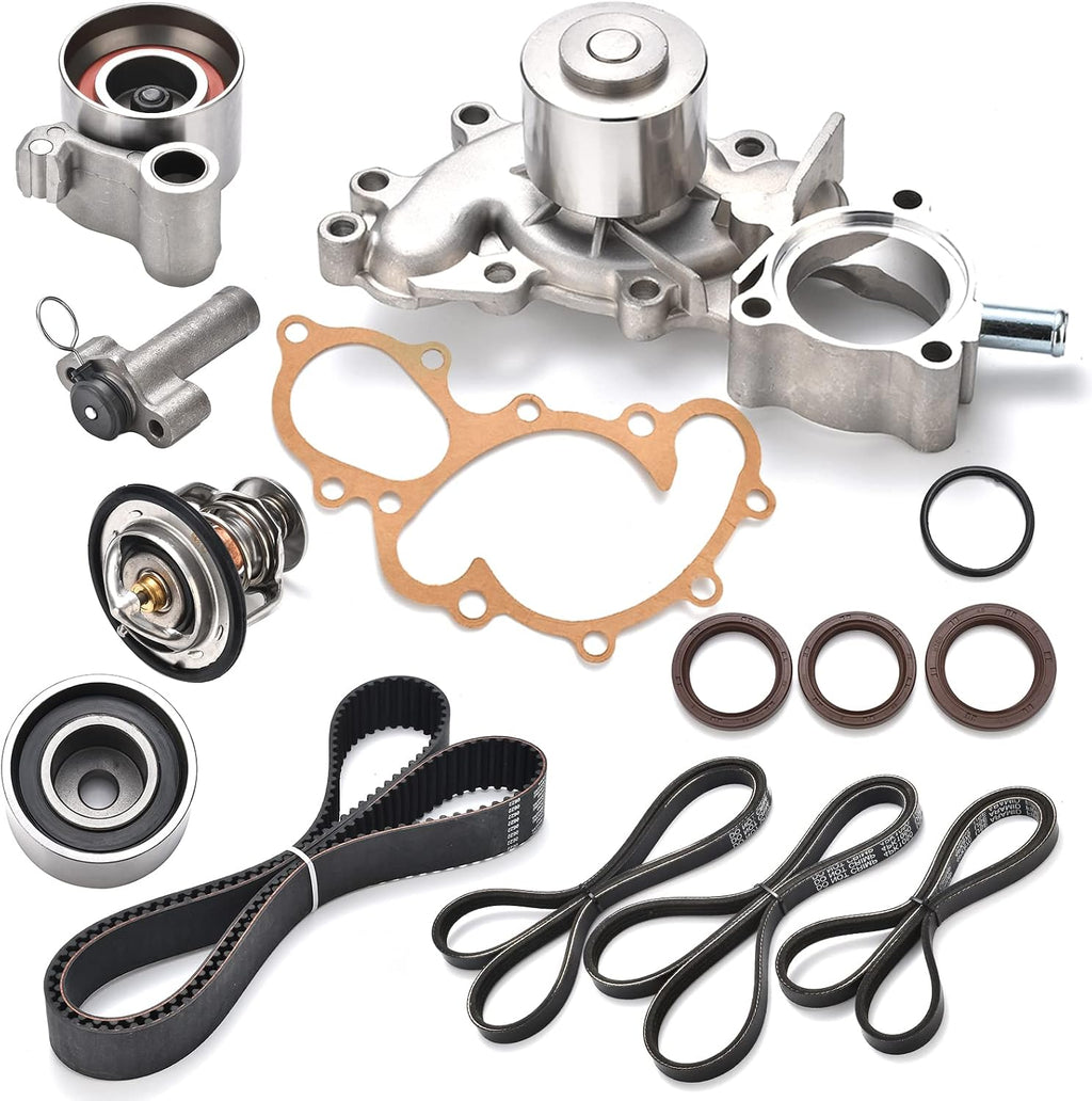 Timing Belt Kit with Water Pump for 1995-2004 Tacoma Tundra 4Runner 3.4L
