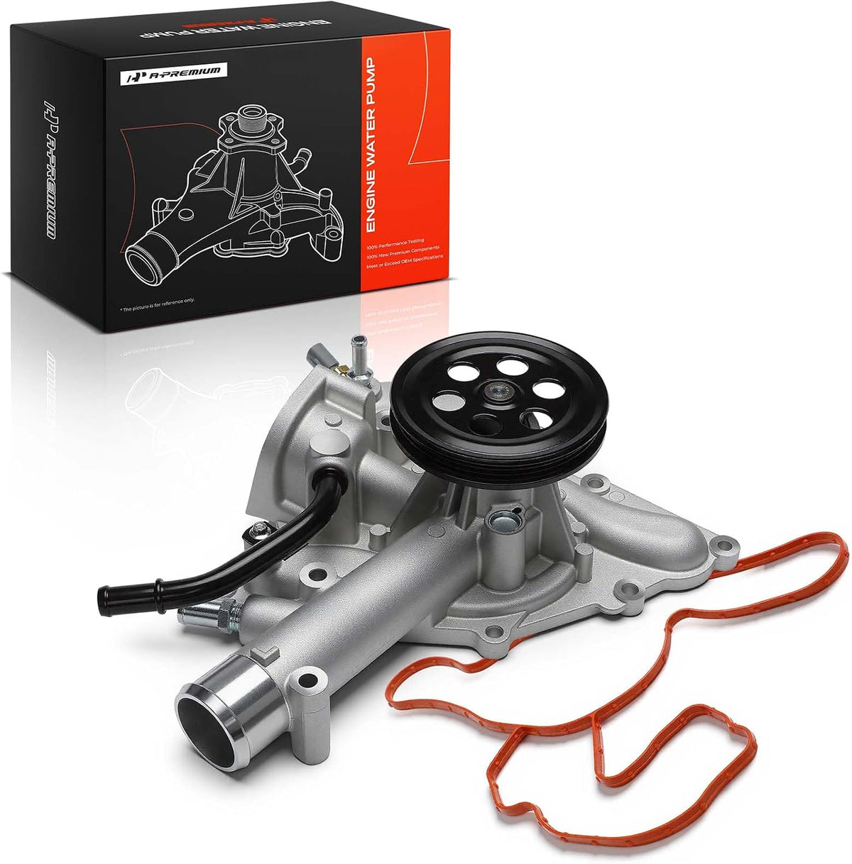 A-Premium Engine Water Pump with Gasket Compatible with Ram 1500 2019-2024 & Jeep WS Series Wagoneer 2022-2023, 5.7L