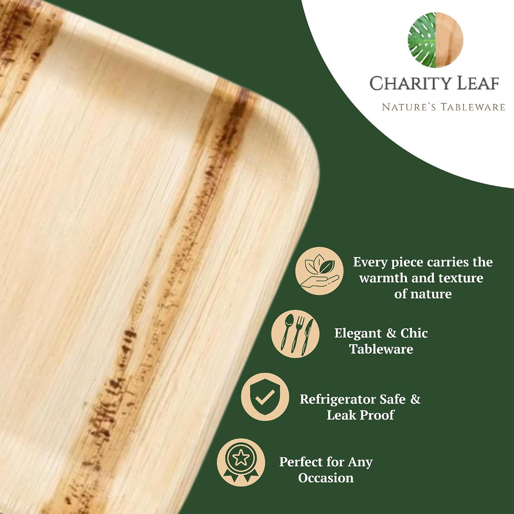 Disposable Bamboo 2.5" Square Mini Bowl (100 pcs) Dipping Bowls | Bamboo | All Natural and Biodegradable |