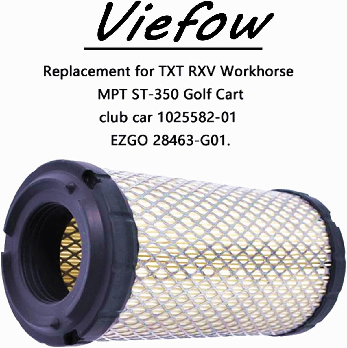 28463G01 1025582-01 Canister Air Filter, Golf Cart Replacement Part