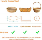 Cellophane Bags for Gift Baskets 24x30 Inches 20Pcs