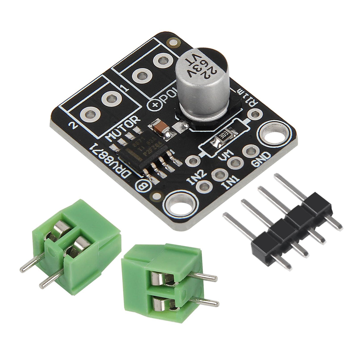 2Pcs Motor Driver DRV8871 3.6A DC Motor Driver H-Bridge PWM Driver Module