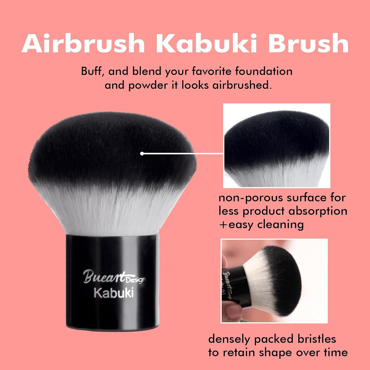 Kabuki Face Brush M1, Dense Makeup Brush