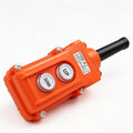 mxuteuk Rain Proof Up-Down Switch Control Station, Crane Pendant Hoist Push Button Switch Momentary COB61-UP-DOWN