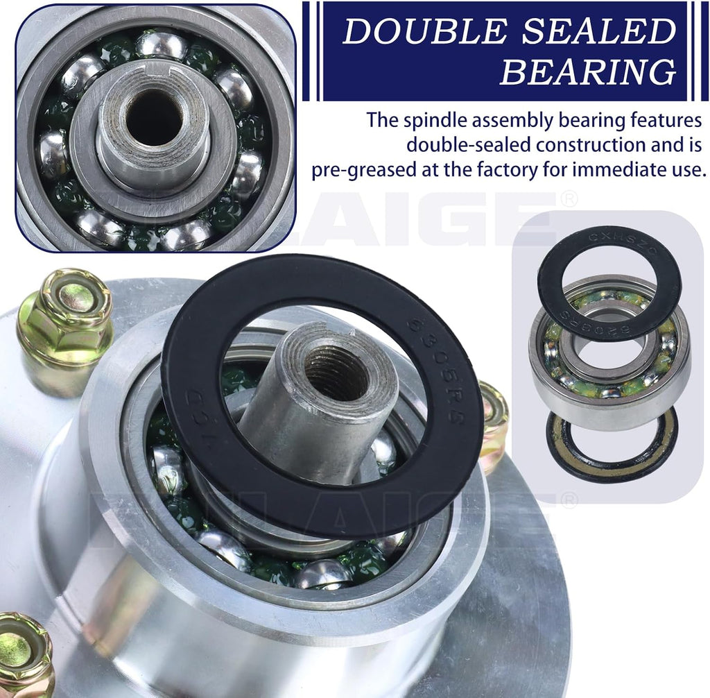 037-2000-00 Spindle Assembly for Bad Boy MZ Magnum 54 Inch Spindle | for Bad Boy ZT Avenger 54" Deck Mower Replaces