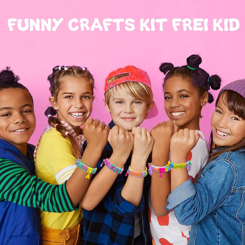 Friendship Bracelet Making Kit for Girls, Birthday Gifts Art & Craft Kits for Kids, DIY Jewelry Making Kit, Girls