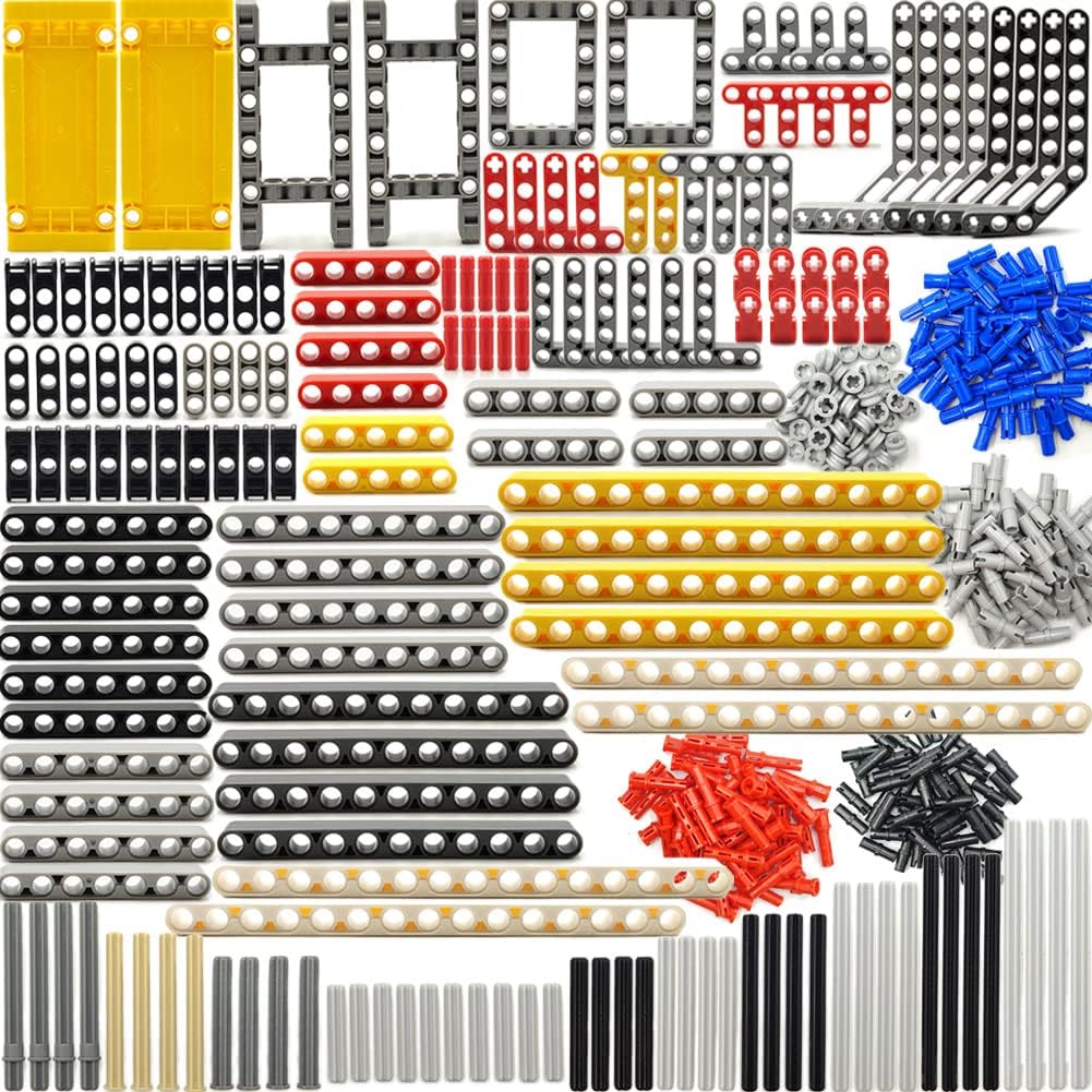 Technical Parts Beams Axles Connectors Bricks Sets - 420 Pieces, Frame Liftarms Beams for Technic Car STEM Building