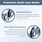 CMZCSC12 12 Inch Chainsaw Chain Fit for CMCCS620, CMCCS630 Series
