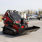 Compact Mini Skid Steer Loader Track Loader Front End Loader with Dual Hydraulic Pump Technology for Digging Grading