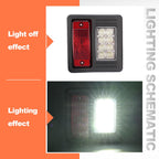 HECASA LED Tail Light Kit Compatible with Bobcat Skid Steer Loader