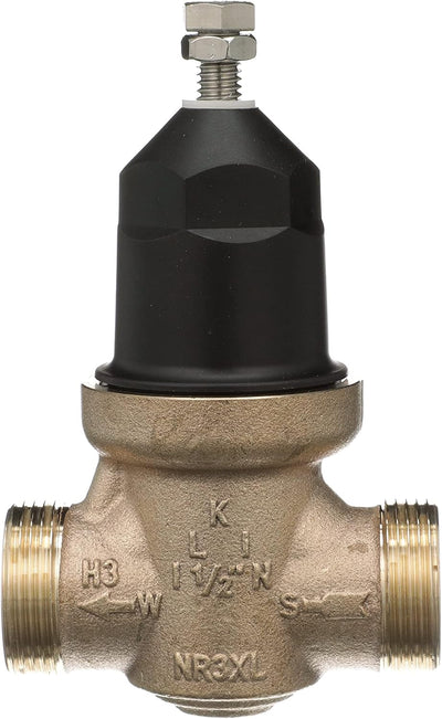 Zurn Wilkins 34-NR3XLDULU 3/4" NR3XL Pressure Reducing Valve with Union Capable Female x Female NPT Connection