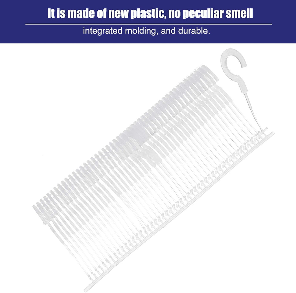 1500 Pieces Plastic J Hook Tag Fastener Bulk Tag Gun Refills, 3 Size