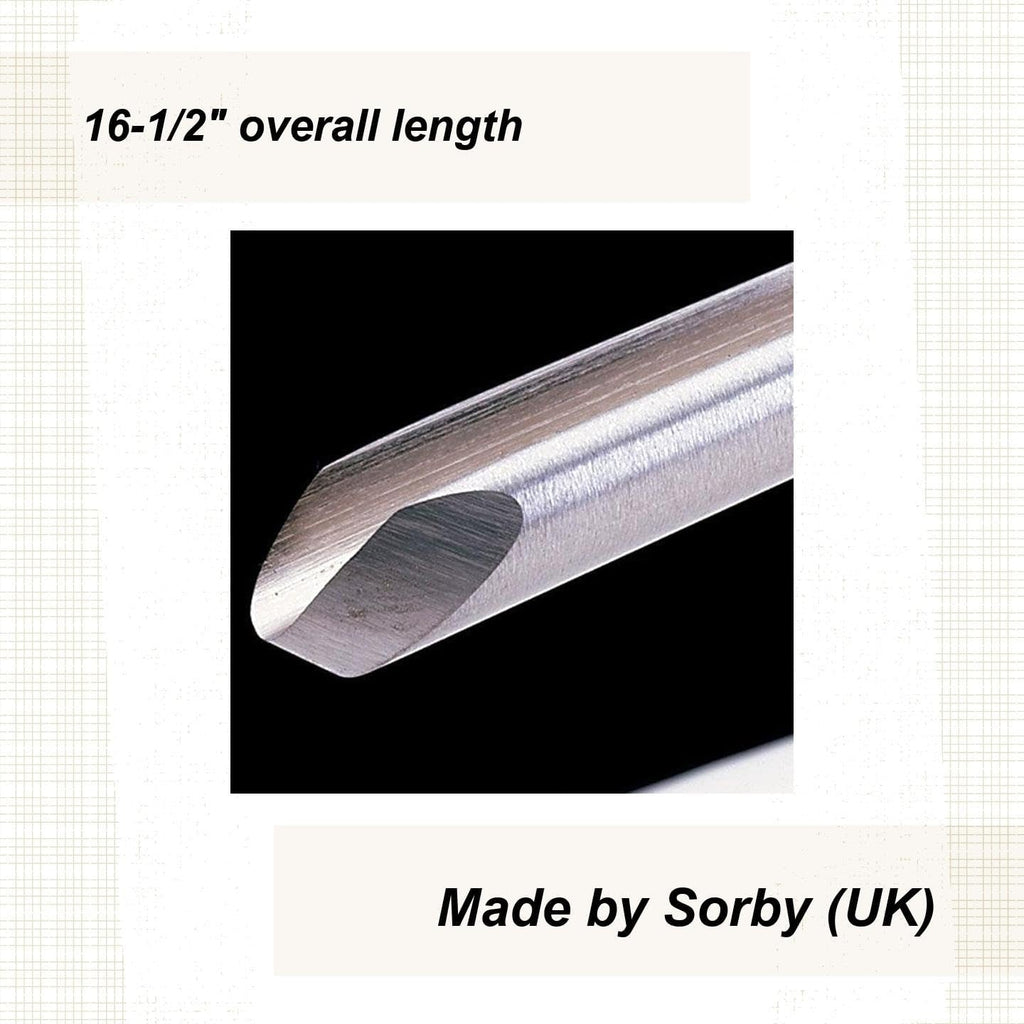 #840FH-1/2 Fingernail Spindle Gouge Lathe Tool 18 1/4" Overall Length 840FH-1/2