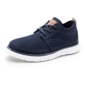 Boy's Mesh Dress Sneakers Oxfords,Navy,6 Big Kid